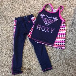 Young girl active Roxy size 5
